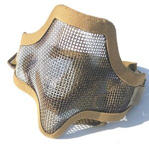 Airsoft Half Face / Throat Mesh Mask